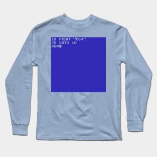 Commodore 64 Basic Long Sleeve T-Shirt